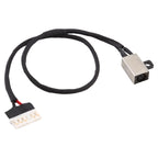 Power Jack Connector With Flex Cable for Dell Inspiron 14 7460 7472 0JM9RV, For Dell Inspiron 14 7460