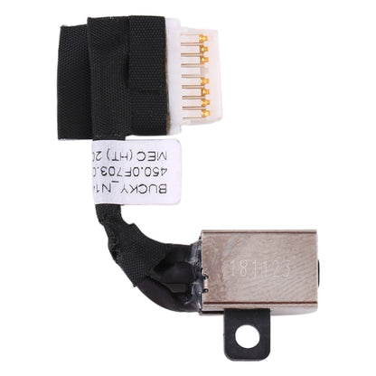 Power Jack Connector With Flex Cable for Dell Inspiron 5480 5580, For Dell Inspiron 5480