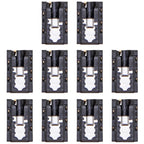 10 PCS Earphone Jack for Huawei Y6 Prime 2018, For Huawei Y6 Prime 2018
