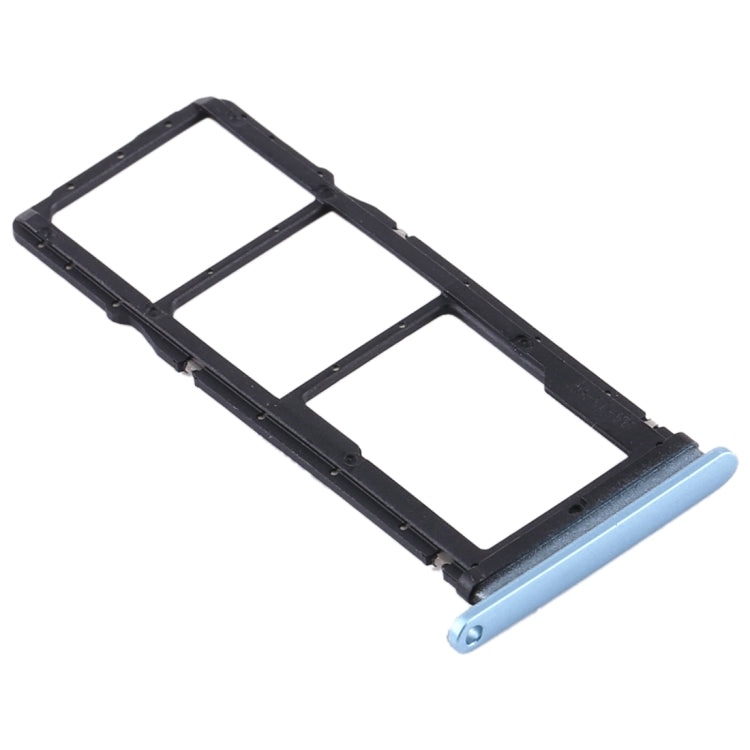 SIM Card Tray + SIM Card Tray + Micro SD Card Tray for Huawei Y7p, For Huawei Y7p