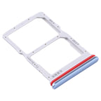 SIM Card Tray + NM Card Tray for Huawei P40 Lite 5G, For Huawei P40 Lite 5G