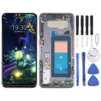 LCD Screen and Digitizer Full Assembly With Frame for LG V50 ThinQ 5G LM-V500 LM-V500N LM-V500EM LM-V500XM LM-V450PM LM-V450, For LG V50 ThinQ 5G