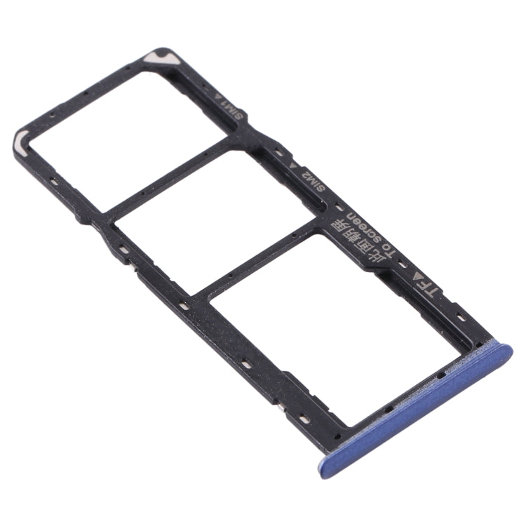 For OPPO Realme C11 RMX2185  SIM Card Tray + SIM Card Tray + Micro SD Card Tray, For OPPO Realme C11