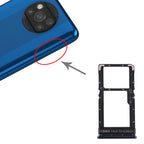 SIM Card Tray + SIM Card Tray / Micro SD Card Tray for Xiaomi Poco X3 / Poco X3 NFC, For Xiaomi Poco X3