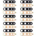 For OPPO F15 CPH2001 10pcs Back Camera Lens, For OPPO F15