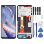 LCD Screen and Digitizer Full Assembly With Frame for OPPO A92s/Reno4 Z PDKM00, For OPPO A92s/Reno4 Z