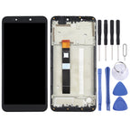 Original LCD Screen and Digitizer Full Assembly With Frame for Nokia C2, For Nokia C2