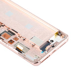 LCD Screen and Digitizer Full Assembly With Frame for Xiaomi Mi 10 5G / Mi 10 Pro 5G M2001J2G, M2001J2I (S Version), For Xiaomi Mi 10 5G (S Version)(Gold)