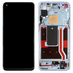 For OnePlus 8T 5G KB2001 KB2000 KB2003 AMOLED LCD Screen Digitizer Full Assembly With Frame, For OnePlus 8T 5G