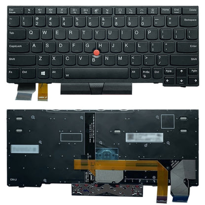 US Version Keyboard With Back Light for Lenovo ThinkPad X13 Gen1 / L13 Gen2 5N20V43181