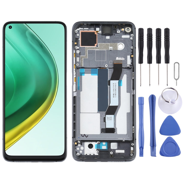 LCD Screen and Digitizer Full Assembly With Frame for Xiaomi Mi 10T Pro 5G / Mi 10T 5G / Redmi K30S M2007J3SC M2007J3SY, For Xiaomi Mi 10T Pro 5G