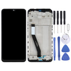 LCD Screen and Digitizer Full Assembly with Frame for Xiaomi Redmi 9 M2004J19G M2004J19C, For Xiaomi Redmi 9