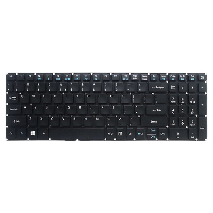 US Version Keyboard with Keyboard Backlight for Acer Aspire E5-532 E5-522 E5-573 E5-574 E5-722 E5-752 E5-772 E5-773 E5-575 V5-591G V3-574G F5-573G E15 E5-582P, For Acer Aspire E5-532(with Backlight)