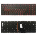 US Version Keyboard with Keyboard Backlight for Acer Nitro 5 AN515-51 N17c1 AN515-52 AN515-53, For Acer Nitro 5 AN515-51(with Backlight)