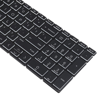 US Version Keyboard with Keyboard Backlight for HP 15-DA 15-DA0002DX 15-DA0008CA 15-DB 15-DB0003CA TPN-C135 TPN-C136, For HP 15-DA, For HP 15-DB