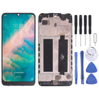 LCD Screen and Digitizer Full Assembly with Frame for ZTE Blade V10, For ZTE Blade V10