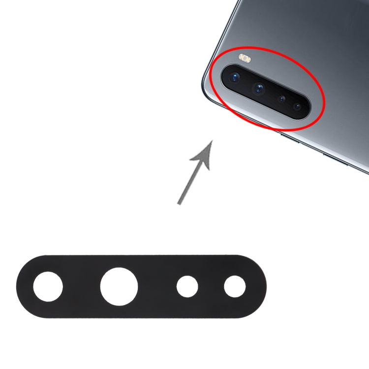 For OnePlus Nord 10pcs Back Camera Lens, For OnePlus Nord