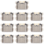 10 PCS Charging Port Connector for Xiaomi Mi Play, For Xiaomi Mi Play
