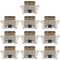 For Samsung Galaxy M11 SM-M115F 10pcs Charging Port Connector, For Samsung Galaxy M11