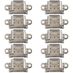 10 PCS Charging Port Connector for LG V35 ThinQ LM-V350 LM-V350N, For LG V35 ThinQ