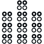 For OPPO Reno4 SE/A93 4G/OPPO Reno4 F/Reno4 Lite/F17 Pro PEAT00 PEAM00 10pcs Back Camera Lens, For OPPO Reno4 SE/A93 4G