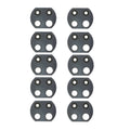 10 PCS Back Camera Lens for Xiaomi Redmi Note 9 Pro 5G M2007J17C, For Xiaomi Redmi Note 9 Pro 5G