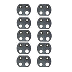 10 PCS Back Camera Lens for Xiaomi Redmi Note 9 Pro 5G M2007J17C, For Xiaomi Redmi Note 9 Pro 5G