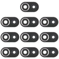10 PCS Back Camera Lens for Xiaomi Mi 11 Lite/11 Lite 5G NE M2101K9AG, For Xiaomi  Mi 11 Lite