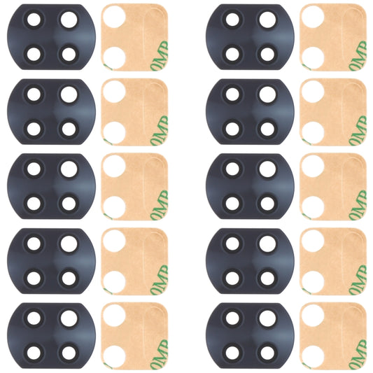 10 PCS Back Camera Lens for Xiaomi Mi 10T Lite 5G M2007J17G, For Xiaomi Mi 10T Lite 5G