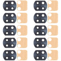 10 PCS Back Camera Lens for Xiaomi Redmi Note 9T 5G M2007J22G, For Xiaomi Redmi Note 9T 5G