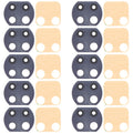 10 PCS Back Camera Lens for Xiaomi Mi 10i M2007J17I, For Xiaomi Mi 10i