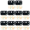 10 PCS Back Camera Lens for Xiaomi Poco M3 M2010J19CG M2010J19CI, For Xiaomi Poco M3