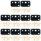 10 PCS Back Camera Lens for Xiaomi Poco M3 M2010J19CG M2010J19CI, For Xiaomi Poco M3