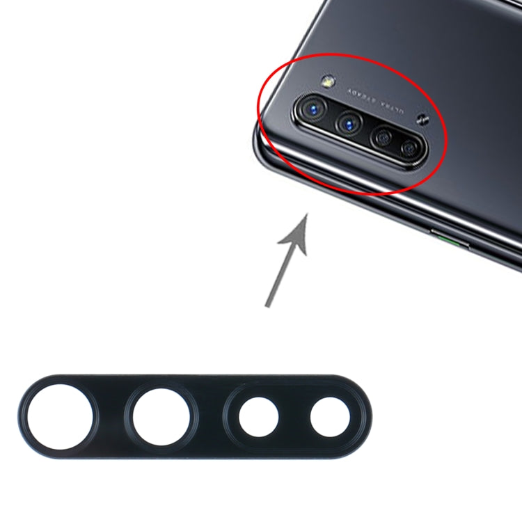 For OPPO K7 5G 10pcs Back Camera Lens, For OPPO K7 5G