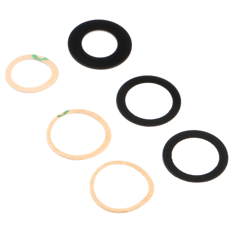 For OPPO Reno5 Pro 5G PDSM00 PDST00 CPH2201 10pcs Back Camera Lens, For OPPO Reno5 Pro 5G
