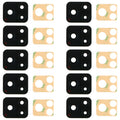For Vivo Y52S V2057A 10pcs Back Camera Lens, For Vivo Y52S