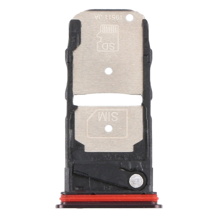 SIM Card Tray + Micro SD Card Tray for Motorola Moto Edge+, For Motorola Moto Edge+(Purple), For Motorola Moto Edge+