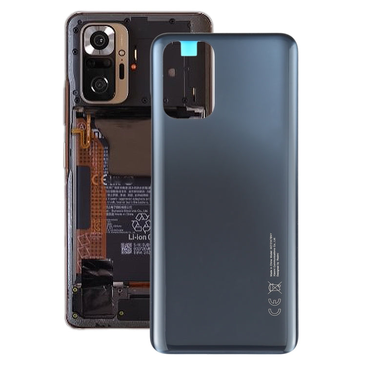 Original Battery Back Cover for Xiaomi Redmi Note 10 M2101K7AI M2101K7AG, For Xiaomi Redmi Note 10  (Original), For Xiaomi Redmi Note 10 (Original)