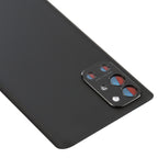 For OnePlus 9R Battery Back Cover with Camera Lens Frame, For OnePlus 9R