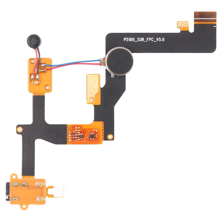 Earphone Jack + Vibrating Motor + Microphone Flex Cable for Lenovo YOGA Tab 3 10 YT3-X50F/X50M, For Lenovo YOGA Tab 3