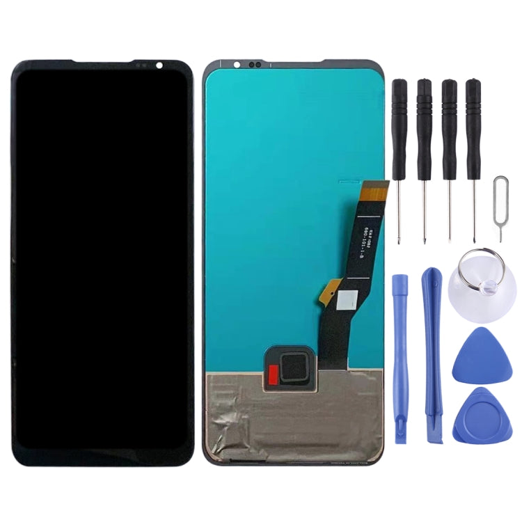 OLED Material LCD Screen and Digitizer Full Assembly for ZTE Nubia RedMagic 6 / Nubia RedMagic 6 Pro, For ZTE Nubia RedMagic 6 (OLED Material)