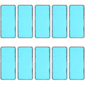 For OnePlus 9 Pro 10pcs Original Back Housing Cover Adhesive, For OnePlus 9 Pro