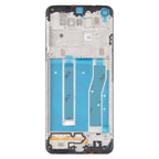 Front Housing LCD Frame Bezel Plate for LG K51S LMK510EMW LM-K510EMW LM-K510, For LG K51S