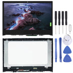1920 x 1080px LCD Screen and Digitizer Full Assembly With Frame for Lenovo Yoga 520-14IKB, For Lenovo Yoga 520-14IKB 1920 x 1080px
