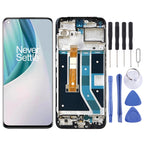 For OnePlus Nord N100 BE2013 Digitizer Full Assembly with Frame OEM LCD Screen, For OnePlus Nord N100