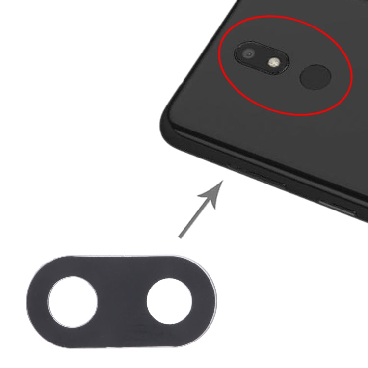 10 PCS Back Camera Lens for Nokia 3.2 TA-1156 TA-1159 TA-1164, For Nokia 3.2