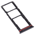 For infinix Hot 10 Play / Smart 5(India) X688C X688B SIM Card Tray + SIM Card Tray + Micro SD Card Tray, For infinix Hot 10 Play