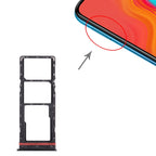 For infinix Hot 8 Lite X650 SIM Card Tray + SIM Card Tray + Micro SD Card Tray, For infinix Hot 8 Lite