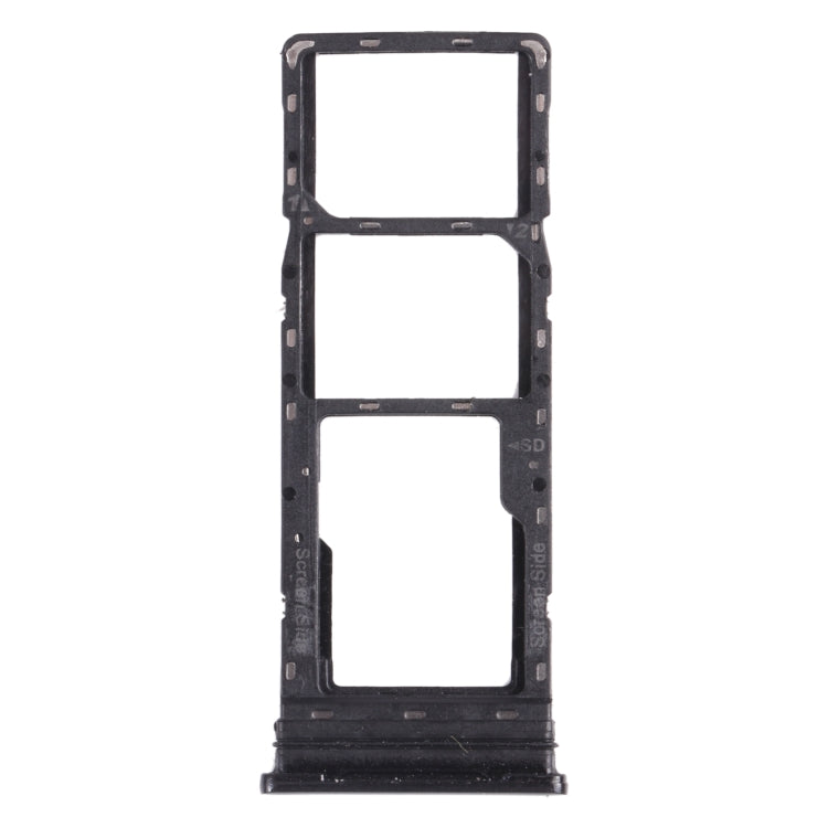 For infinix Smart 5 X657 X657C SIM Card Tray + SIM Card Tray + Micro SD Card Tray, For infinix Smart 5
