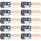 10 PCS Back Camera Lens for Xiaomi Redmi Note 10 5G / Redmi Note 10T 5G M2103K19G M2103K19C, For Xiaomi Redmi Note 10 5G
